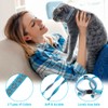 Bosose 2 Pack Cat Collar with Bells, Reflective Collars for