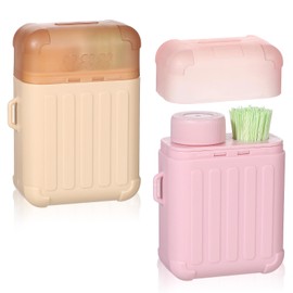 2PCS Ear Cleaning Kit Contains 480PCS Disposable Ear Piercing Cleaning Floss, Earring Hole Piercing Aftercare Cleaner Tool Set, Pierce Cleaner, Suitable for Women Men