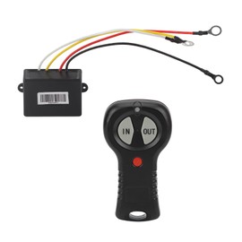 12V Winch Remote Control Set Wireless Electric Single Switch Heavy Duty Replacement for Truck