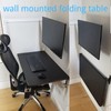 Folding Shelf Brackets 22 inch Heavy Duty,Max Load: 550 lb-Stainless