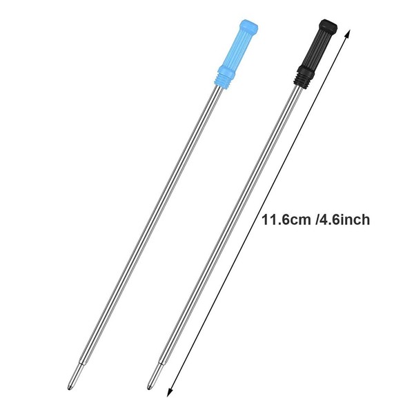 5 x Blue Ink Pen Refills for Cross Ballpoint Pens,