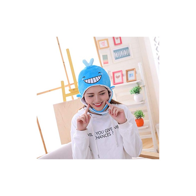 Bestmaple Cosplay, Halloween, Headwear, Octopus, Fish, Red Costume, Costume (Blue