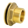 VARIOSAN Water Barrel Feed-through, 3 Pieces, Brass, incl. seal.