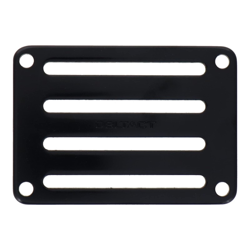 Sankyo Corporation DT-AD4-B DBLTACT D-Ring Mounting Bracket, 4 Holes, Black