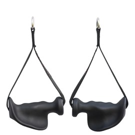 Infinite Fitness Ergonomic Tricep Bicep Rope Cable Attachment, Ticep Pull Down Rope with Non-Slip Rubber Grip Gym Handles, Exercise LAT Pulldown Pulley System – Home Gym Accessories for Cable Machine