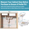 Liuoud Under Sink Organizer Storage 1 pack, 2 Tier Slide