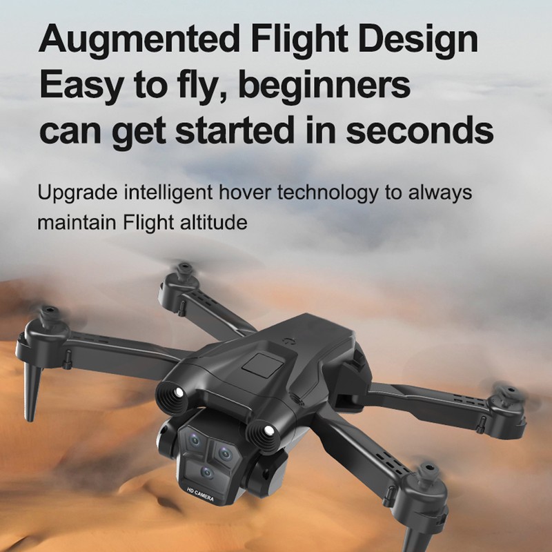 Remote Control Drone with Camera 4K Dual Camera 4-Sided Obstacle