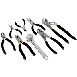 Performance Tool W1704 Pliers and Wrench Set, 8-Piece