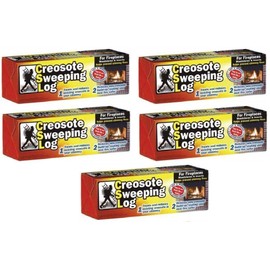 CSL Creosote Sweeping Log Chimney Cleaner - Quantity 5