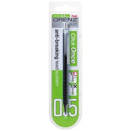 Mechanical Pencil Orenz 100% Shatterproof in Blister Card 0.5mm Black