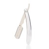 1PC Traditional Manual Shaver Professional Straight Edge Stainless Steel Sharp