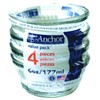 Anchor Hocking 6-Ounce Glass Custard Cups, Set of 4