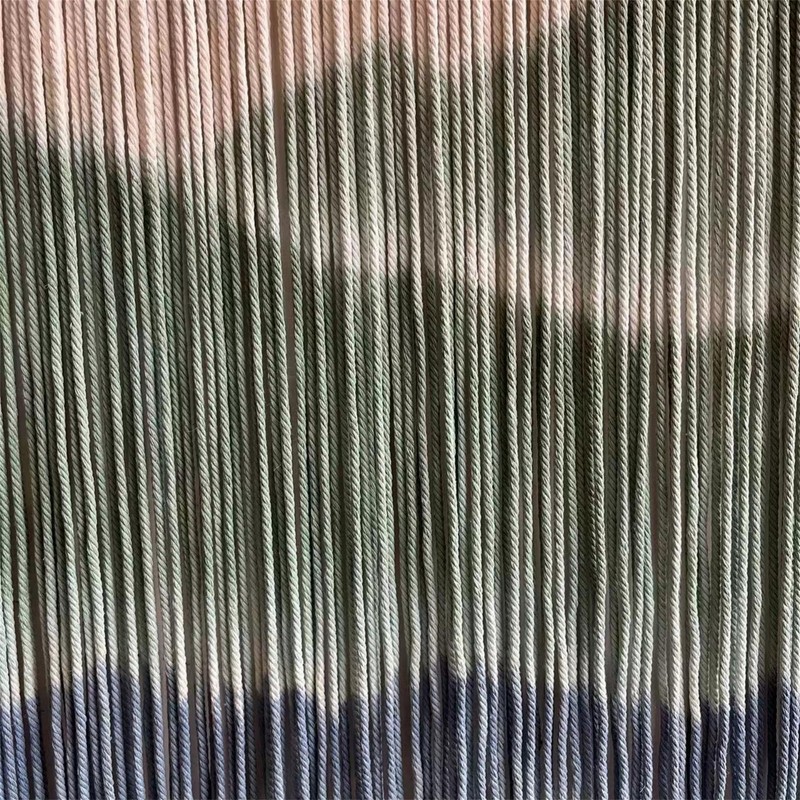 laddawan Extra Large Macrame Wall Hanging Dip-Dyed Tapestry Modern Wooden