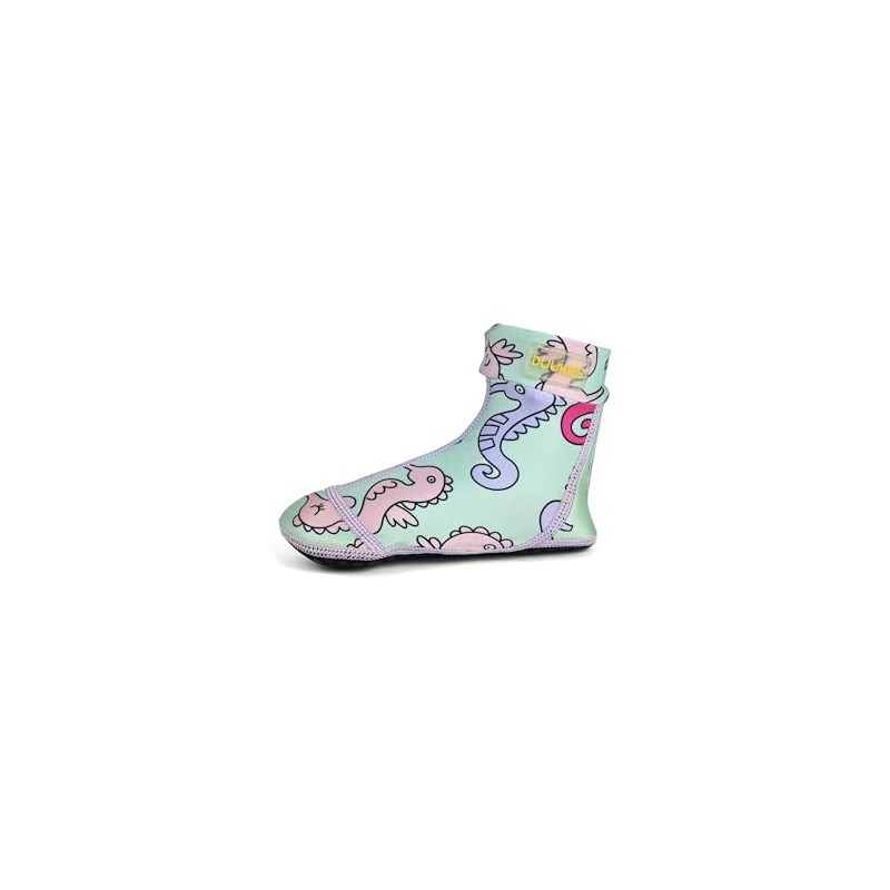 Duukies - Girls' UV Beach Socks - Seahorse - Light