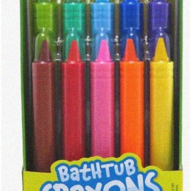 Innovi Colorful Splash Crayons - Vibrant Bathtub Art Set for Kids,