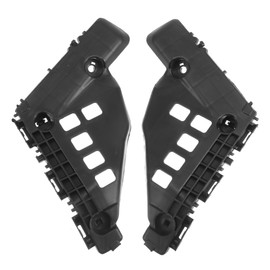 Partuto Bumper Support Bracket No.5211602270/5211502270 - Left Right Side Bumper Bracket for Toyota Corolla 2014-2016 - ABS Plastic Black - 1 Pair