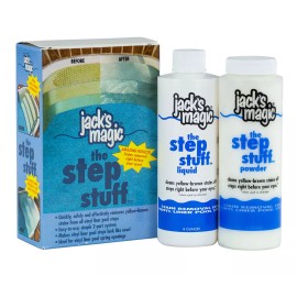 Jack's Magic The Step Stuff Swimming Pool Steps Cleaner Kit - Removes Stains!