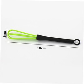 Mikinona 6PCS Hair Dye Stirrer Cream Mixer Whisk for Salon Hairdressing Includes Pink Black Red Green for Easy Mixing and Application