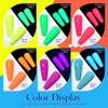 Born Pretty Neon Nail Polish Fluorescent Bright Nail Lacquer 6PCS