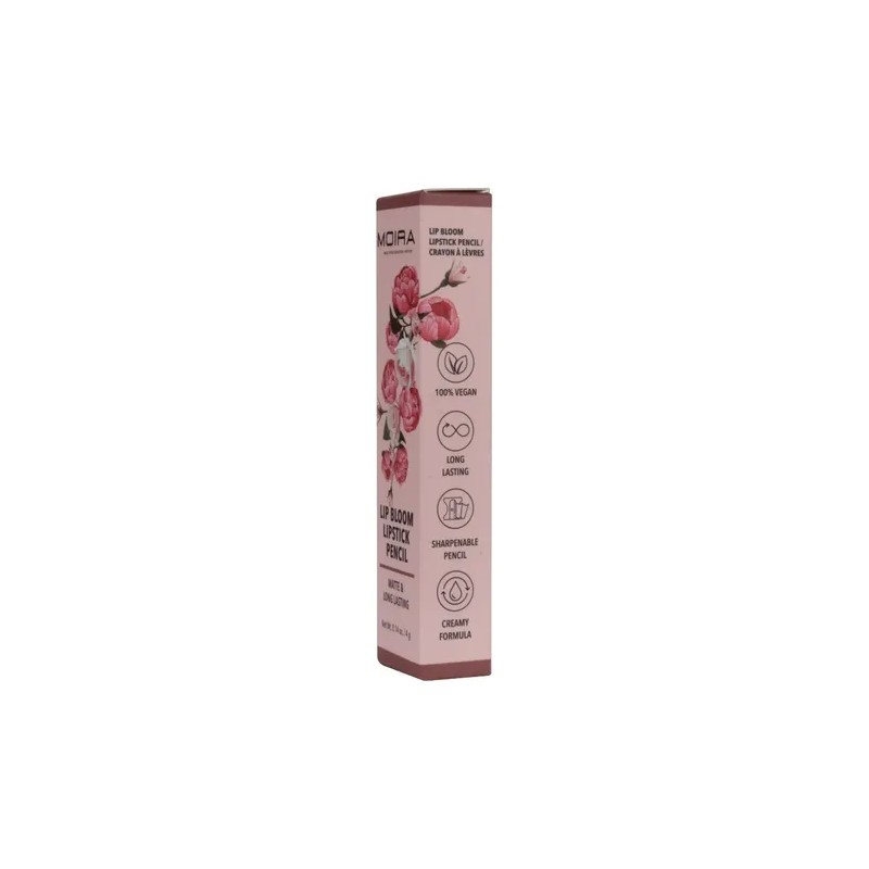 Lápiz Labial Matte Larga Duración Moira Cosmetics Color Flush