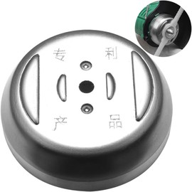 AIMPGSTL 6 inch Steel Wire Weed Brush Cutter Trimmer Head Electric Weed Blades Head Wired Trimmer Head Replacement Weed Wackers Attachment for Electric Cordless String Trimmers, Weed Wrecker