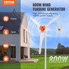 VEVOR 800W Wind Turbine Generator, 12V Wind Turbine Kit, 3-Blade