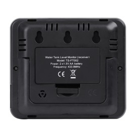 Level Meter Ultrasonic Level Indicator Thermometer Hygrometer with Temperature Display Sensor Water Level Meter for Cistern Rainwater Tanks