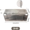 Stainless Steel Folding Ruler, Portable Multi Ruler, Measuring Tools, Folding