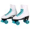 C SEVEN C7skates Quad Roller Skates | Retro Design (Teal,