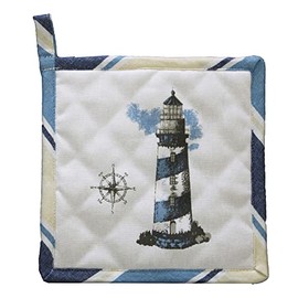 Sea-Club Pot Holder Lighthouse Kitchen Cotton Maritime Decoration