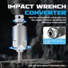 GSTK adapter for converting impact wrenches to electric hammers, square