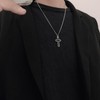 To My Man Necklace Mens Pendant Cross Christian Necklace Gifts