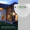 4Pcs Solar Powered LED Lights Outdoor Courtyard Waterproof Wall Mounted