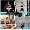 Adjustable Weighted Vest for Women, 6-15lbs Rucking Vest with LED