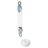 QWORK® Pulley with 8 pulleys - Maximum capacity: 400 kg,