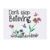 'Don't Stop Believing' Temporary Tattoo - Water Resistant, Skin-Safe, Non-Toxic