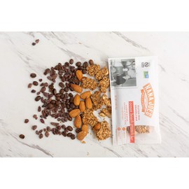 Nana Joes Granola Ocean Beach | Almond Butter, Coffee & Cacao Nibs | Handmade Gluten-Free, Vegan, Healthy, Organic, Plant-Based, No Refined Sugar | Superfood for Breakfast, Lunch, Dinner (12 Pack)