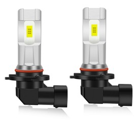 SFNYZXU H10 9145 LED Fog Light Bulbs, 600% Brightness 6000LM LED Fog Lights 6500K White, Non-polarity Fog Light Bulb, 60000HRS Lifespan 1:1 Replacement 9040 9045 Fog Lights For Cars,Trucks, Pack of 2