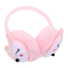 BESPORTBLE Ear Muffs Winter Warm Ear Warmers Beautiful Plush Furry Earmuffs Wrinkle Ear Covers Ear Muffs for Cold Weather Boys Girls Christmas New Year Gift Pink, pink