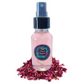Pasión Orgánica | Tónico facial de rosas relajante antioxidante refrescante antiinflamatorio calmante de uso diario orgánico
