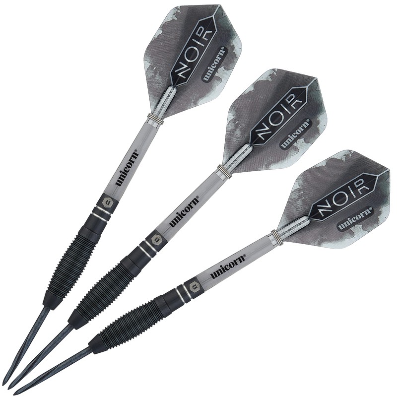 Unicorn Steel Tip Darts Set | Noir Style 1 |