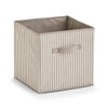 Zeller Aufbewahrungsbox, Vlies, Beige, 31 x 31 x 31 cm