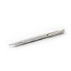Zebra Pen bLen Retractable Gel Pen, White Barrel, Medium Point,