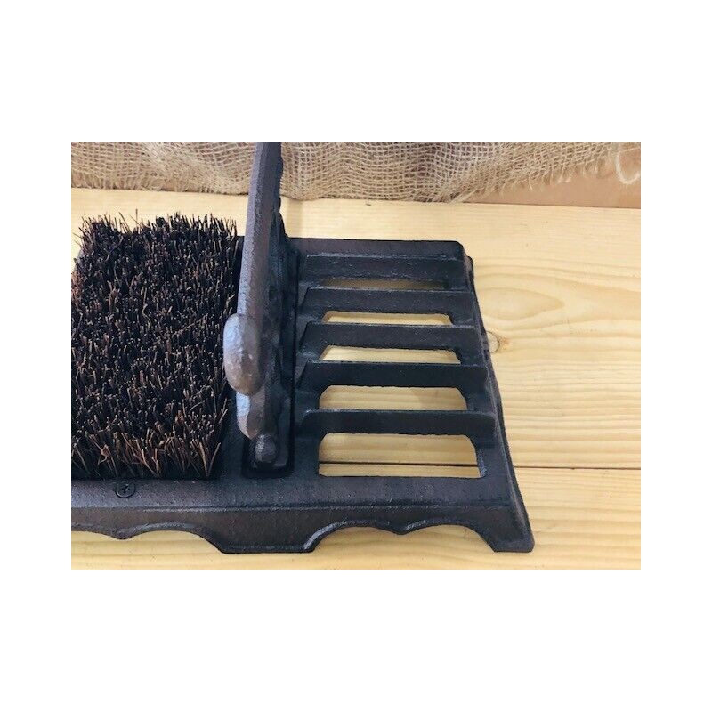 Midwest Craft House LARGE Cast Iron Boot Shoe Brush Mud