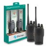 Kit De 2 Radios Intercomunicadores | rad-010 Negro - 2 Piezas