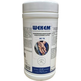 Wekem HC-75 hand cleaning wipes