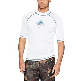 Kanu Surf Fiji - Playera de protección Solar para Hombre con protección Solar UPF 50+, Blanco (Paradise White), XX-Large