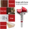 HPHOPE Forstner Bit 35mm Adjustable Positioning Drill, Concealed Hinge Jig