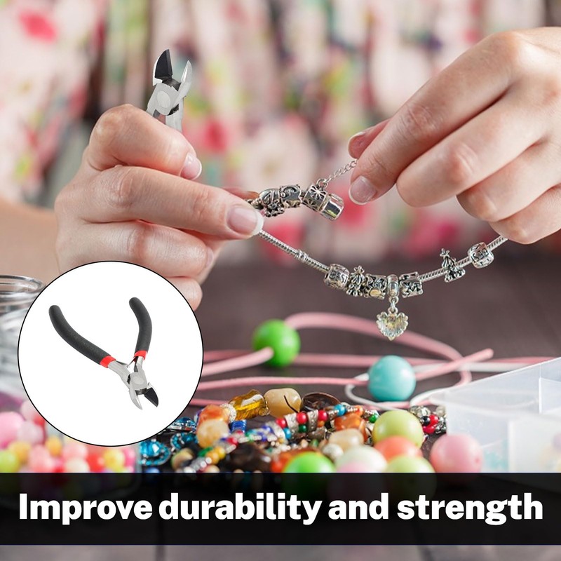 Wire Cutters Small,2PCS Side Cutters,Pliers for Jewelry Making,Wire Snips for