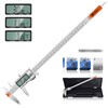 Digital Caliper, HARDELL Caliper Measuring Tool 8 Inch/200mm, 0.001" High-Precision
